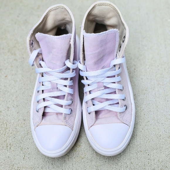 Converse Chuck Taylor All Star Move Platform High Womens Shoe Pale Amethyst Sz 6 - Picture 6 of 12